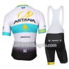 Set Kurzarmtrikot + Trägerhose 2017 Astana Pro Team Damen N002 
